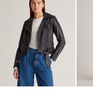 Women's Black Leather Jacket
